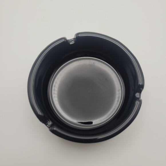 Vintage Golden Nugget Hotel Las Vegas Black Ashtray Barware Advertising Promo - Picture 5 of 6